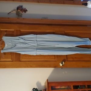 Womens chambray romper